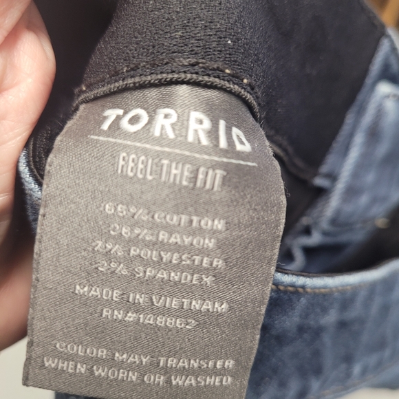Torrid Skinny Super Stretch Jeans Size 16R - Picture 4 of 5